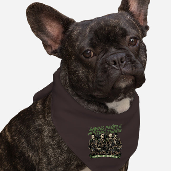 The Family Business-Dog-Bandana-Pet Collar-momma_gorilla