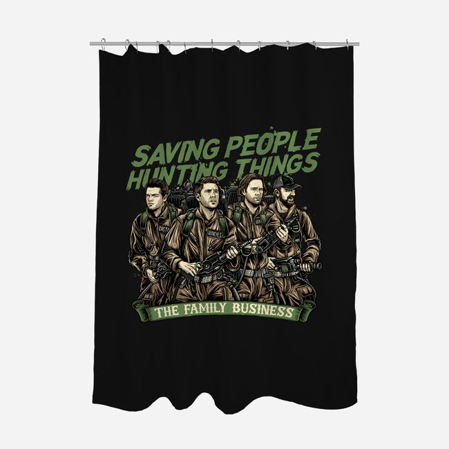 The Family Business-None-Polyester-Shower Curtain-momma_gorilla