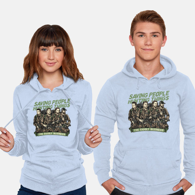 The Family Business-Unisex-Pullover-Sweatshirt-momma_gorilla