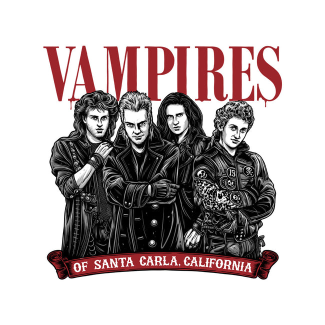 The Vampires-None-Glossy-Sticker-momma_gorilla