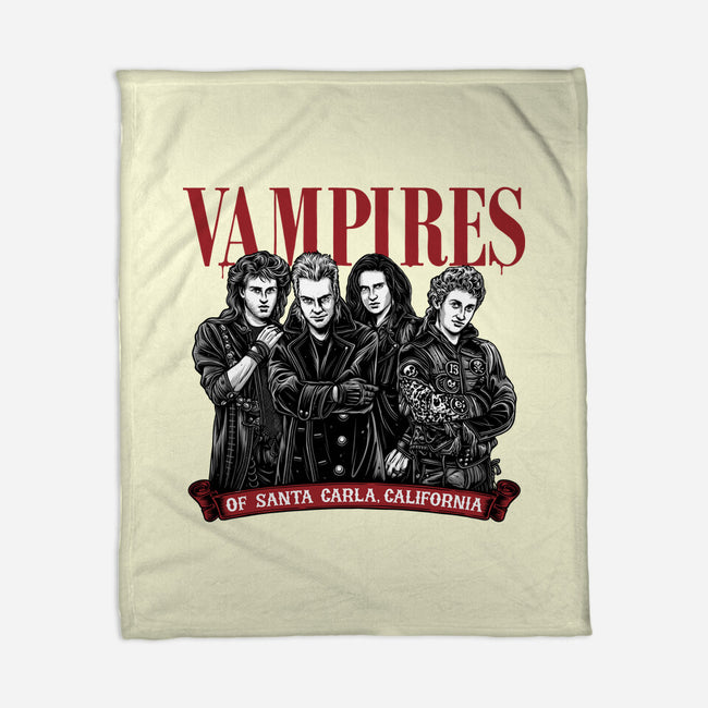 The Vampires-None-Fleece-Blanket-momma_gorilla