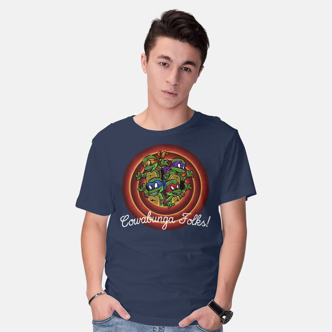 Cowabunga Folks-Mens-Basic-Tee-zascanauta