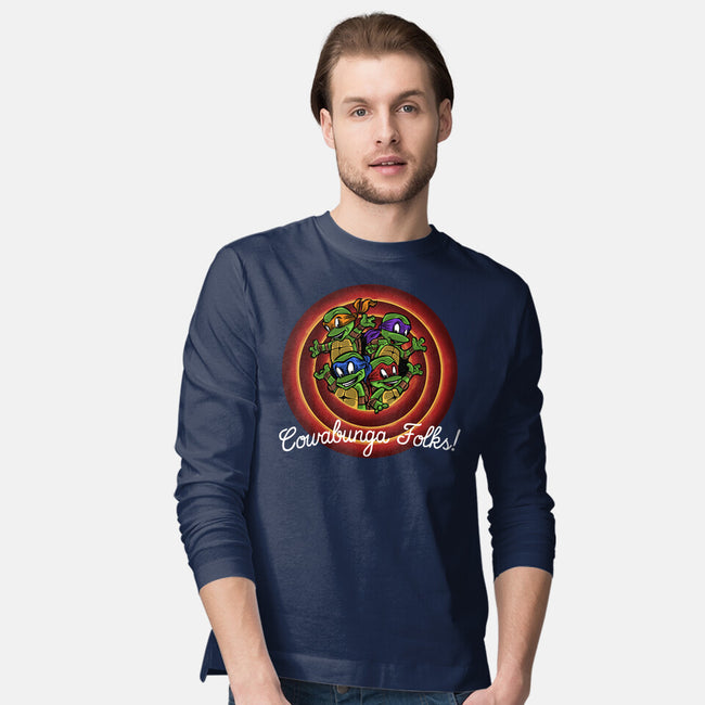 Cowabunga Folks-Mens-Long Sleeved-Tee-zascanauta