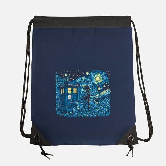 Dreams Of Time And Space-None-Drawstring-Bag-DrMonekers