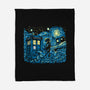 Dreams Of Time And Space-None-Fleece-Blanket-DrMonekers