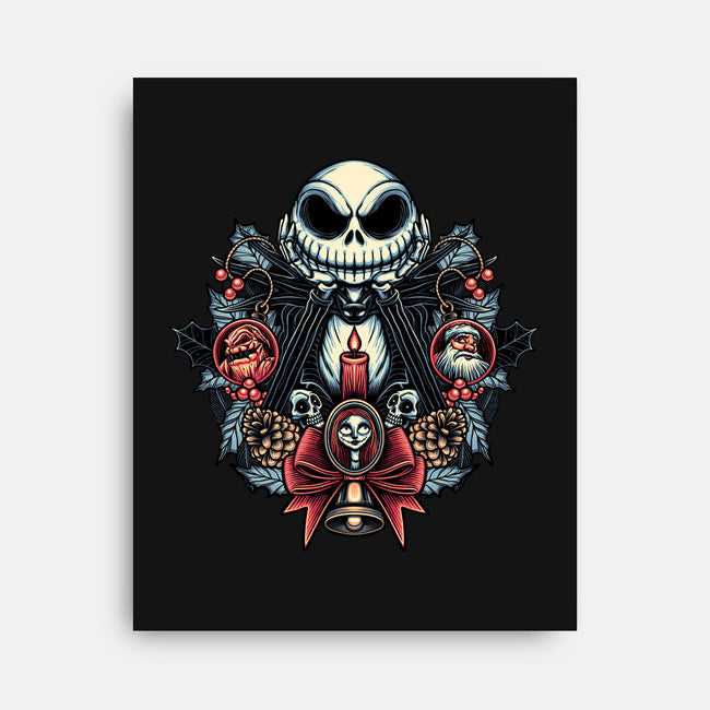 Christmas Jack-None-Stretched-Canvas-momma_gorilla