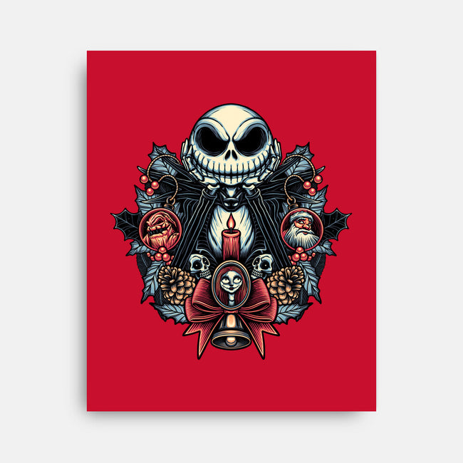 Christmas Jack-None-Stretched-Canvas-momma_gorilla