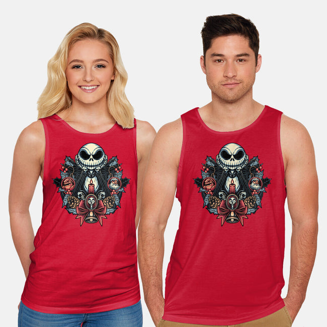 Christmas Jack-Unisex-Basic-Tank-momma_gorilla