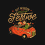 We're Getting Festive-Womens-Fitted-Tee-eduely