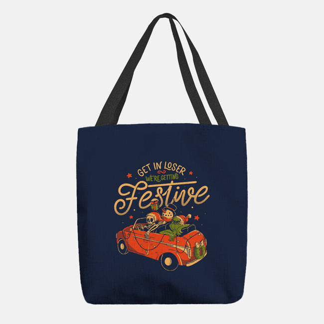 We're Getting Festive-None-Basic Tote-Bag-eduely