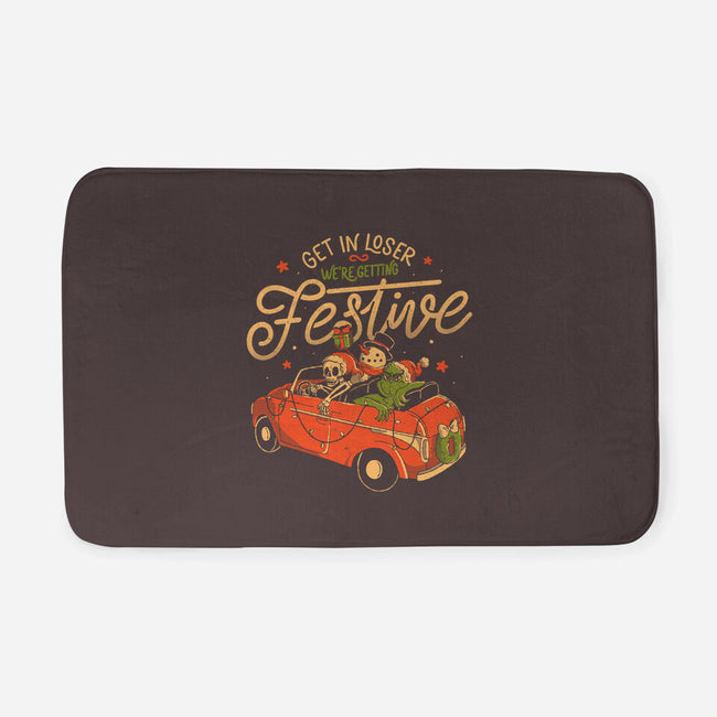 We're Getting Festive-None-Memory Foam-Bath Mat-eduely