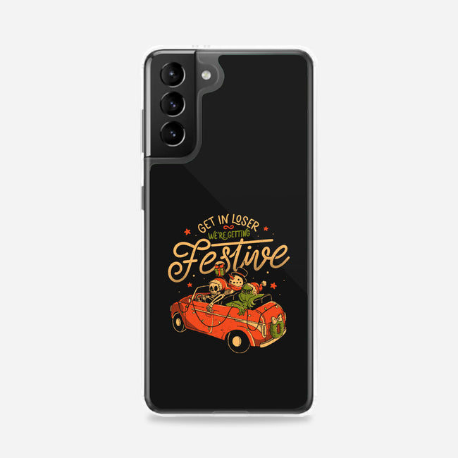 We're Getting Festive-Samsung-Snap-Phone Case-eduely