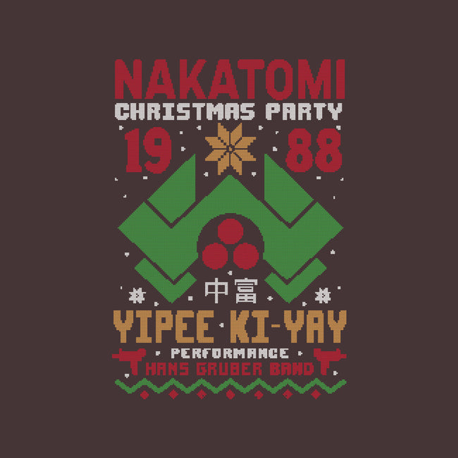 Nakatomi Christmas Party-None-Removable Cover-Throw Pillow-Tronyx79