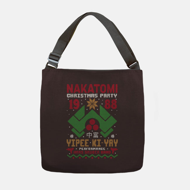 Nakatomi Christmas Party-None-Adjustable Tote-Bag-Tronyx79