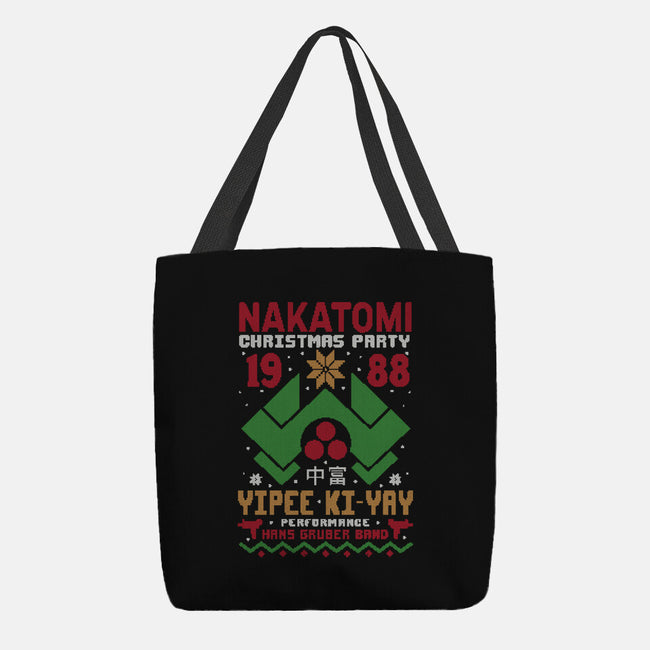 Nakatomi Christmas Party-None-Basic Tote-Bag-Tronyx79