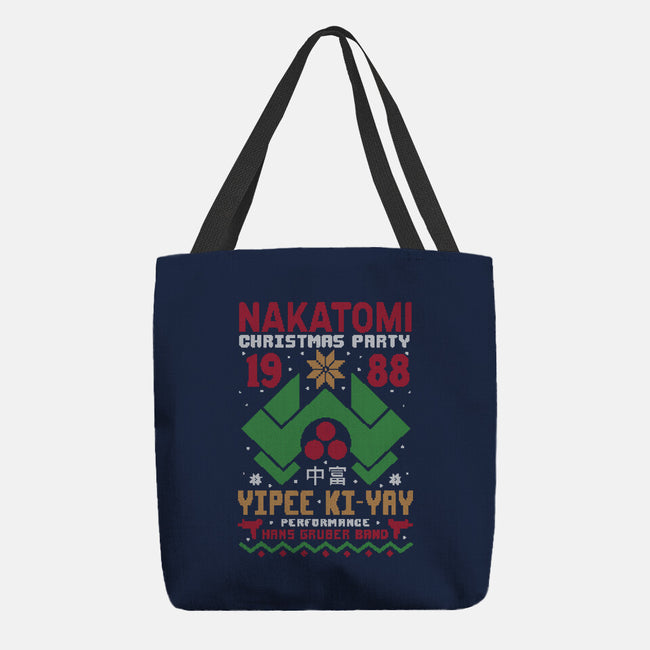 Nakatomi Christmas Party-None-Basic Tote-Bag-Tronyx79