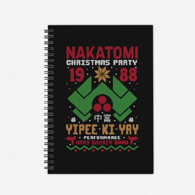 Nakatomi Christmas Party-None-Dot Grid-Notebook-Tronyx79