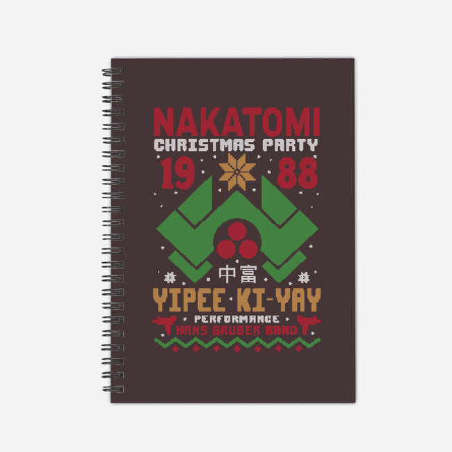 Nakatomi Christmas Party-None-Dot Grid-Notebook-Tronyx79