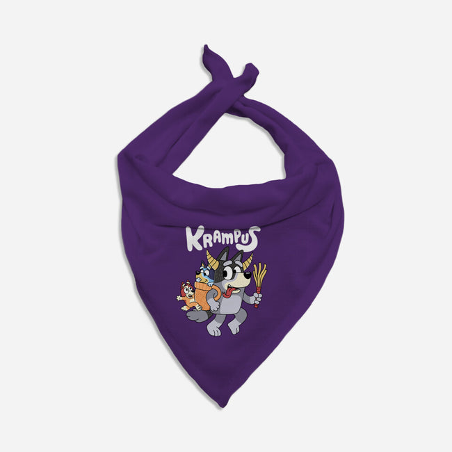 Krampus Bluey-Cat-Bandana-Pet Collar-Nemons