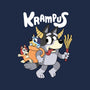 Krampus Bluey-None-Glossy-Sticker-Nemons