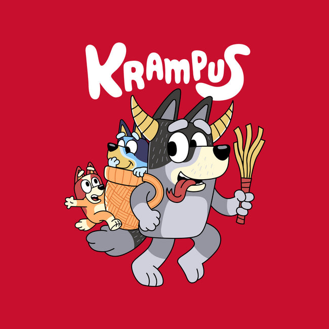 Krampus Bluey-None-Glossy-Sticker-Nemons