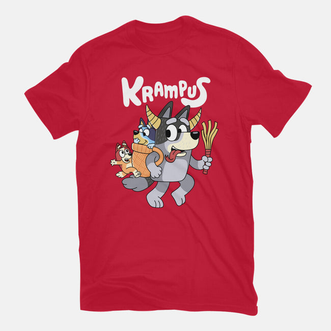 Krampus Bluey-Womens-Basic-Tee-Nemons