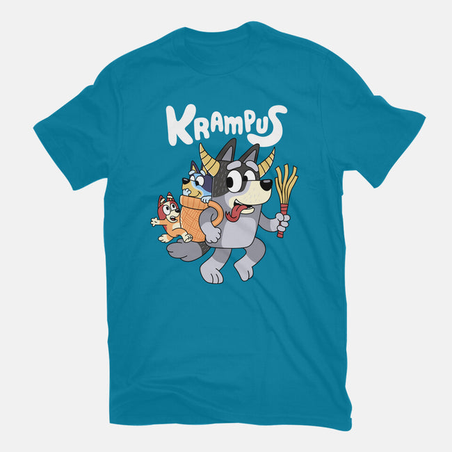 Krampus Bluey-Womens-Basic-Tee-Nemons