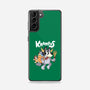 Krampus Bluey-Samsung-Snap-Phone Case-Nemons