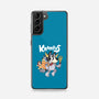 Krampus Bluey-Samsung-Snap-Phone Case-Nemons