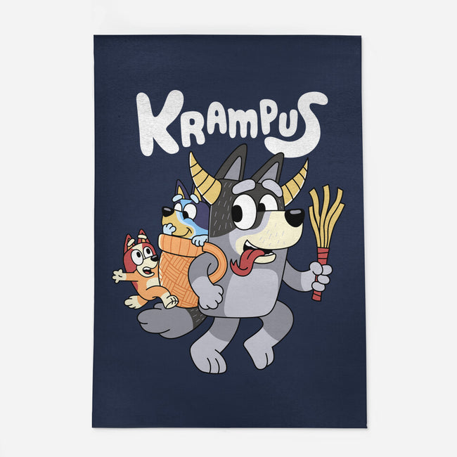 Krampus Bluey-None-Indoor-Rug-Nemons