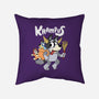 Krampus Bluey-None-Non-Removable Cover w Insert-Throw Pillow-Nemons