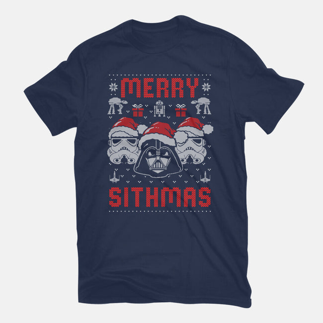A Merry Sithmas-Womens-Fitted-Tee-eduely