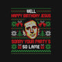 Happy Birthday Jesus-Youth-Crew Neck-Sweatshirt-eduely