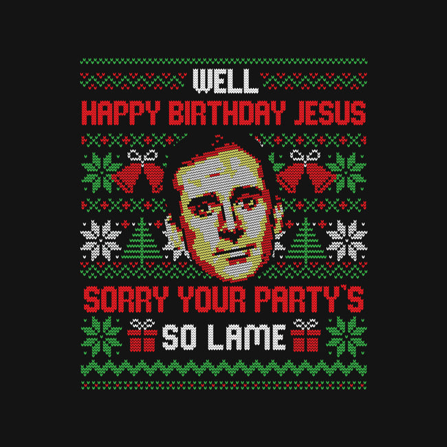 Happy Birthday Jesus-Womens-Off Shoulder-Sweatshirt-eduely