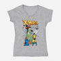 X-mas Special Edition-Womens-V-Neck-Tee-Umberto Vicente