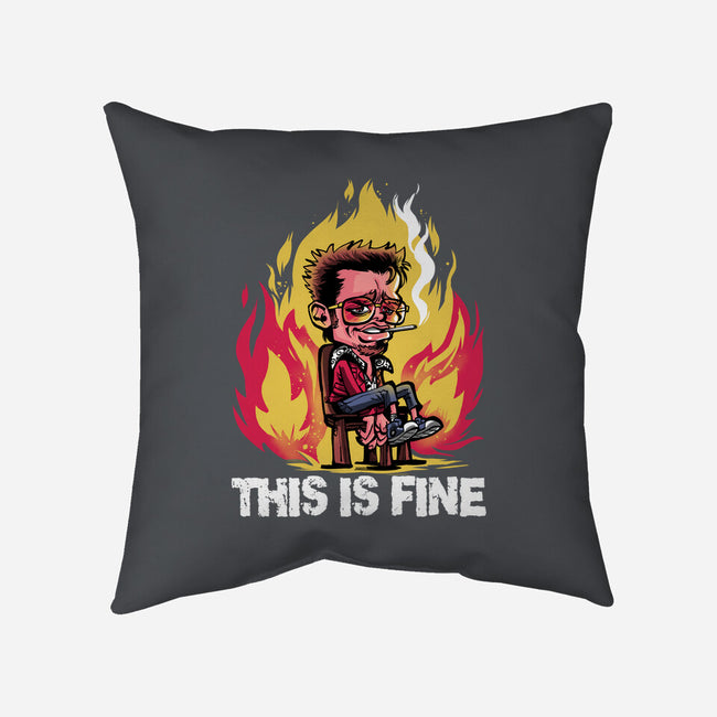Tyler Loves Fire-None-Removable Cover-Throw Pillow-zascanauta
