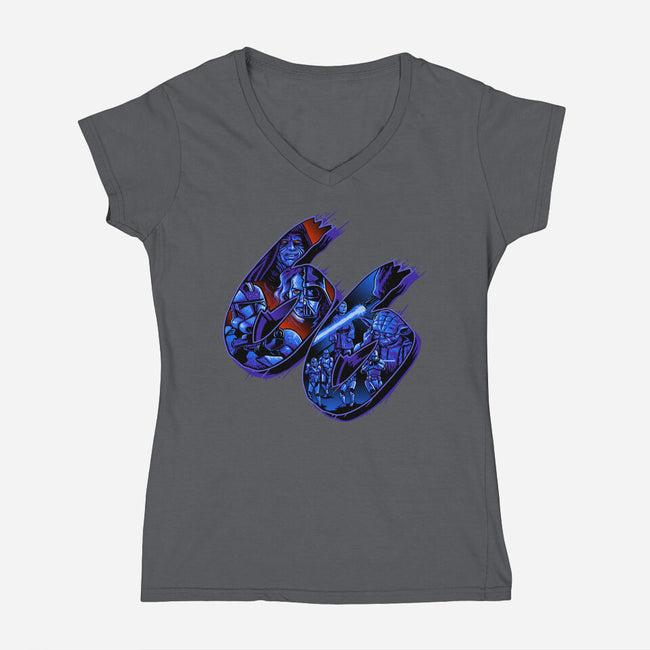 The Order 66-Womens-V-Neck-Tee-daobiwan