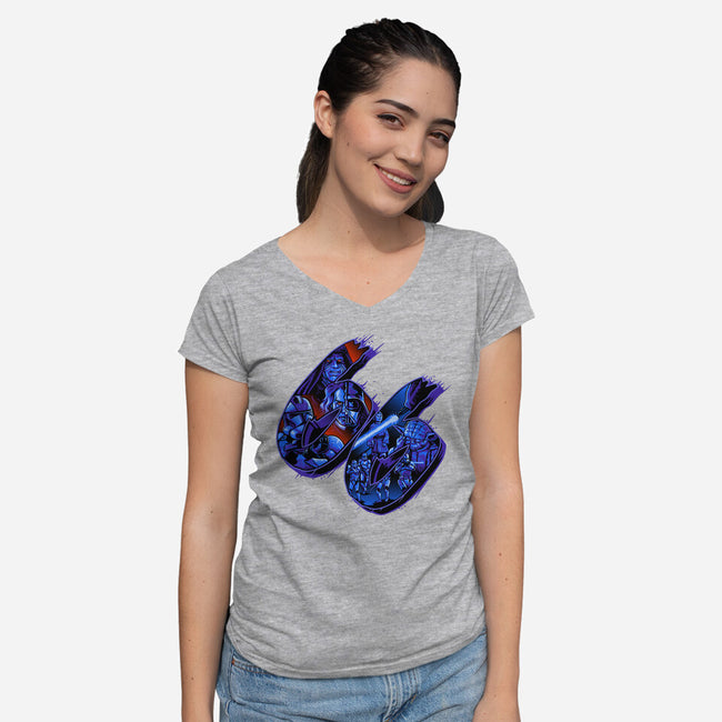 The Order 66-Womens-V-Neck-Tee-daobiwan