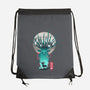 Deer God-None-Drawstring-Bag-dandingeroz