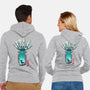 Deer God-Unisex-Zip-Up-Sweatshirt-dandingeroz