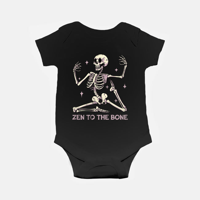 Zen To The Bone-Baby-Basic-Onesie-fanfreak1