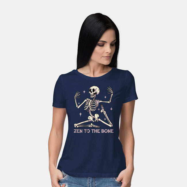 Zen To The Bone-Womens-Basic-Tee-fanfreak1