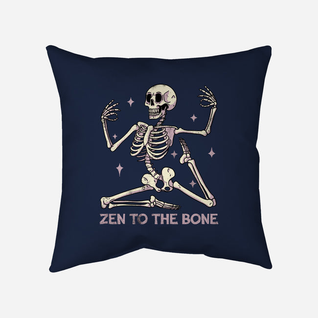 Zen To The Bone-None-Removable Cover-Throw Pillow-fanfreak1