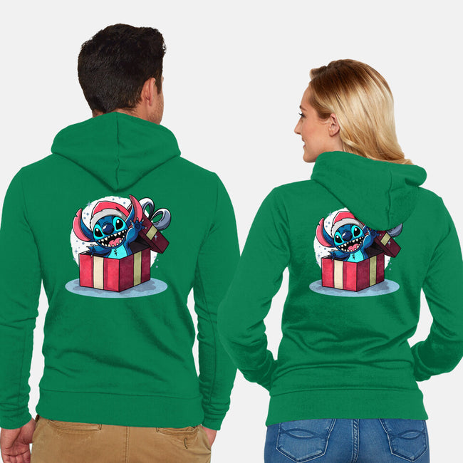 Alien Surprise-Unisex-Zip-Up-Sweatshirt-fanfreak1