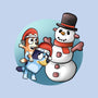 Snowman My Friend-Unisex-Basic-Tee-nickzzarto