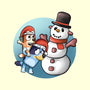 Snowman My Friend-Mens-Premium-Tee-nickzzarto