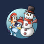 Snowman My Friend-Unisex-Zip-Up-Sweatshirt-nickzzarto