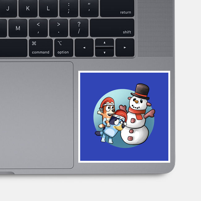 Snowman My Friend-None-Glossy-Sticker-nickzzarto