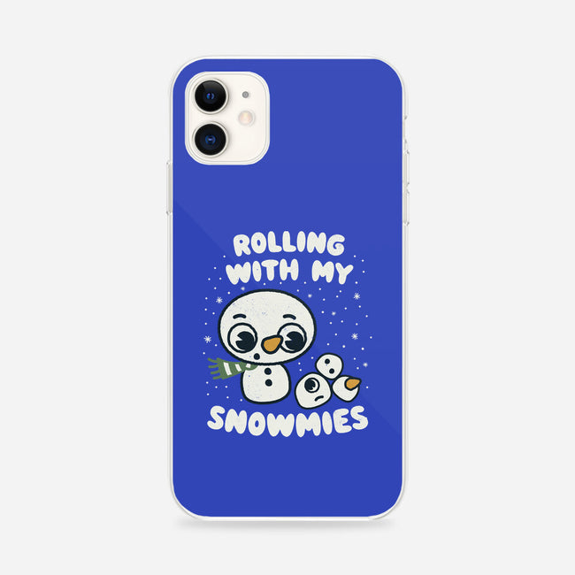 Rolling With My Snowmies-iPhone-Snap-Phone Case-Weird & Punderful