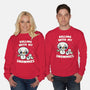 Rolling With My Snowmies-Unisex-Crew Neck-Sweatshirt-Weird & Punderful